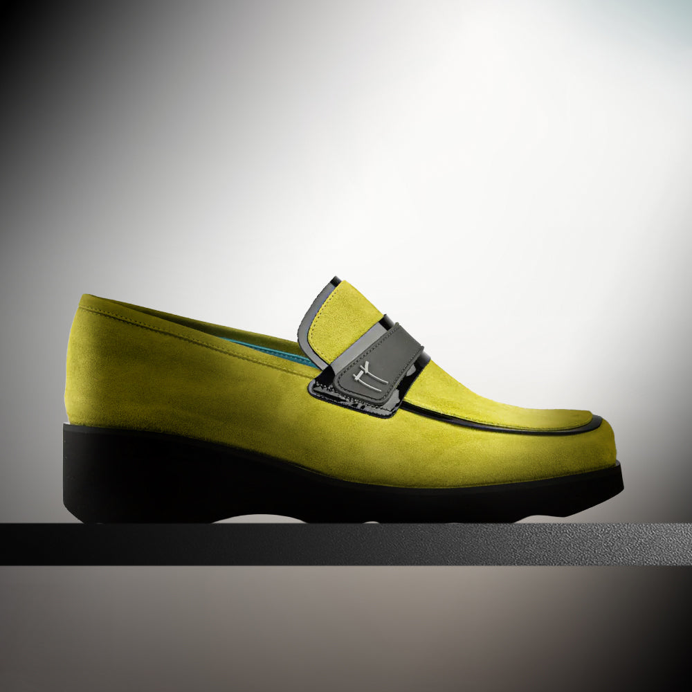 TAZ FERN GREEN SUEDE Thierry Rabotin USA TAZ FERN GREEN SUEDE Thierry Rabotin USA