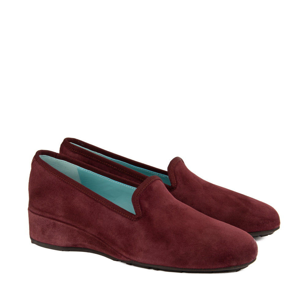 BURGUNDY SUEDE