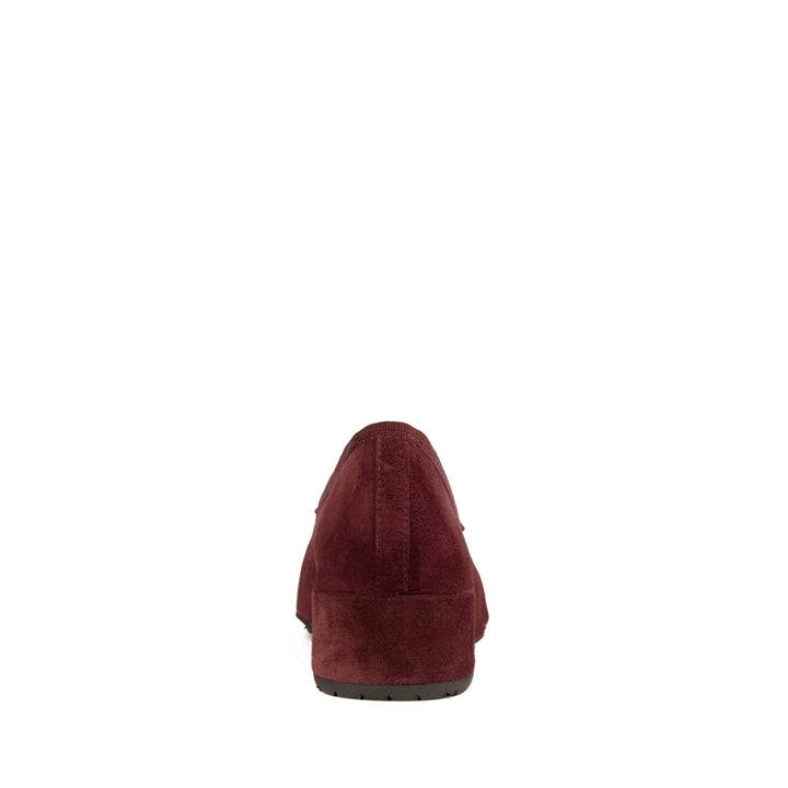 BURGUNDY SUEDE