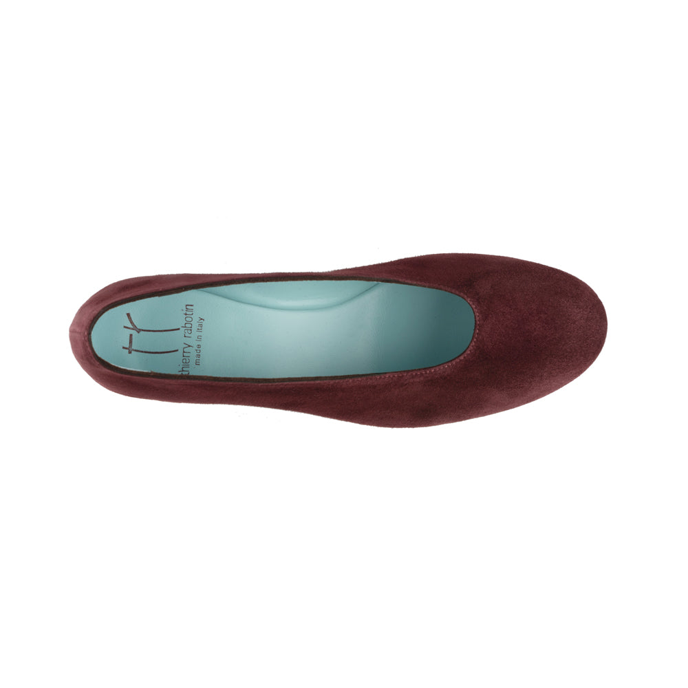 BURGUNDY SUEDE