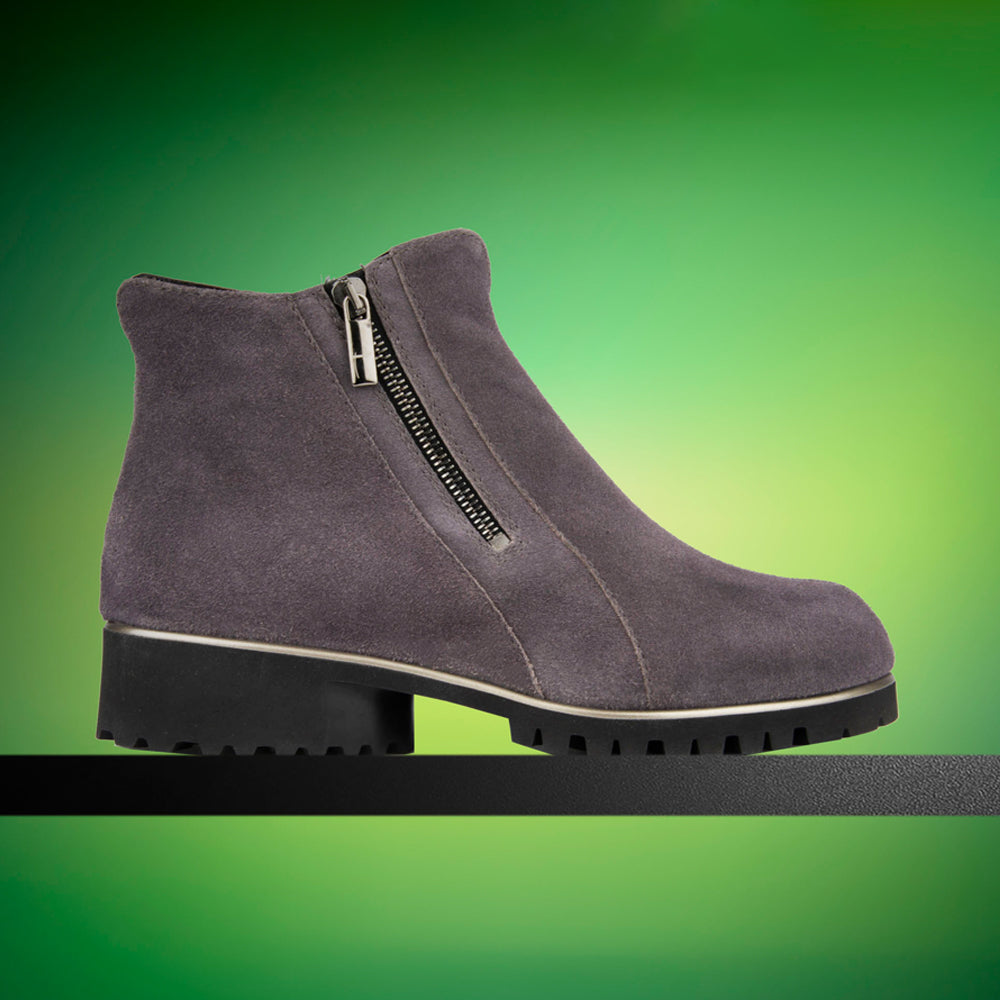 GRAY TAUPE SUEDE