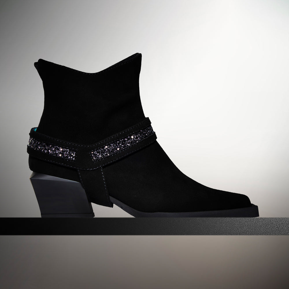 BLACK SUEDE