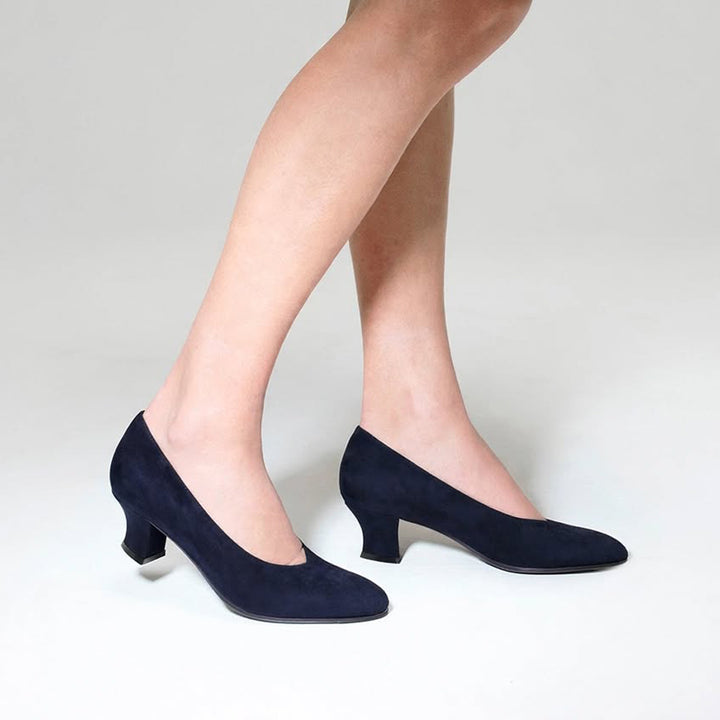 ROSE NAVY SUEDE