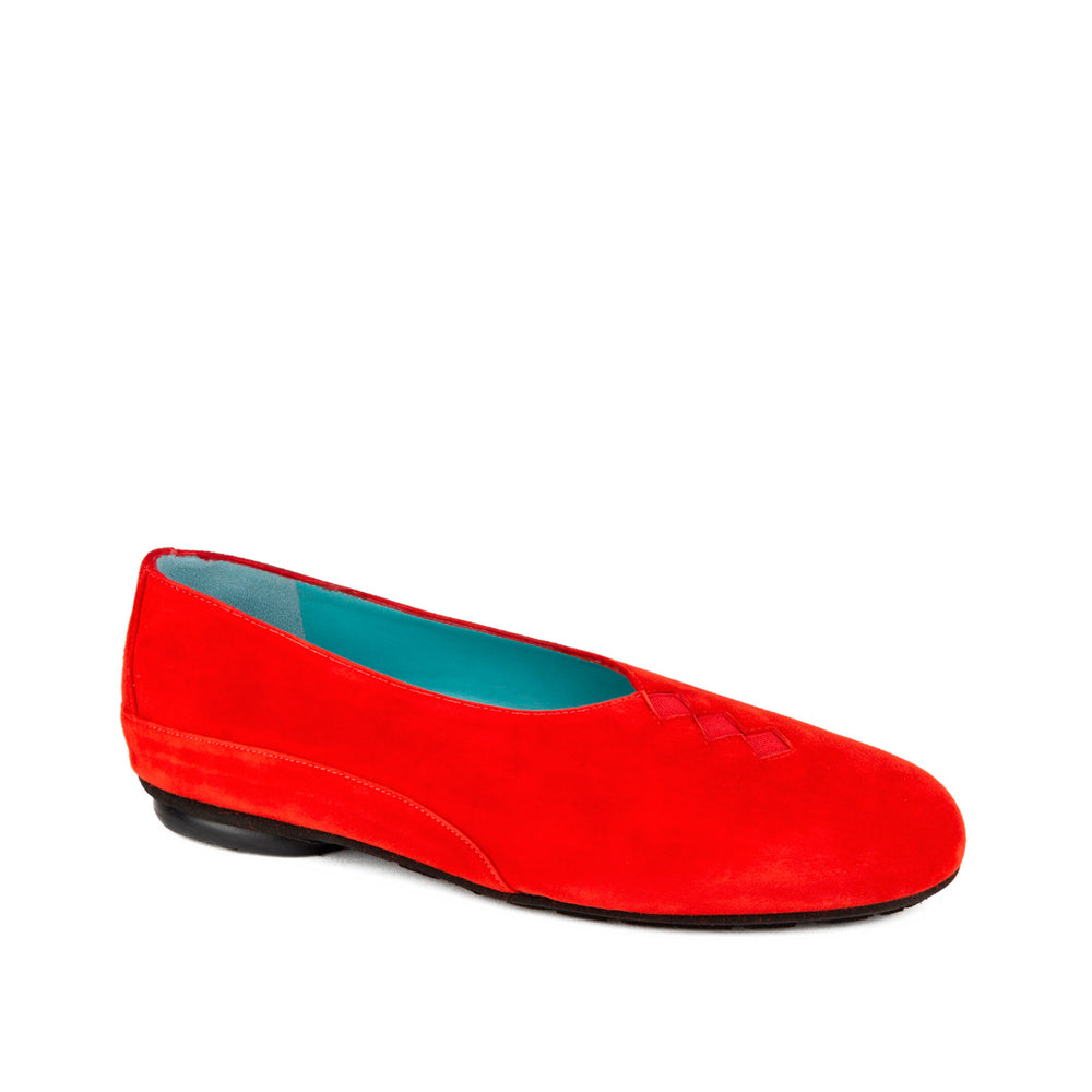 RED SUEDE