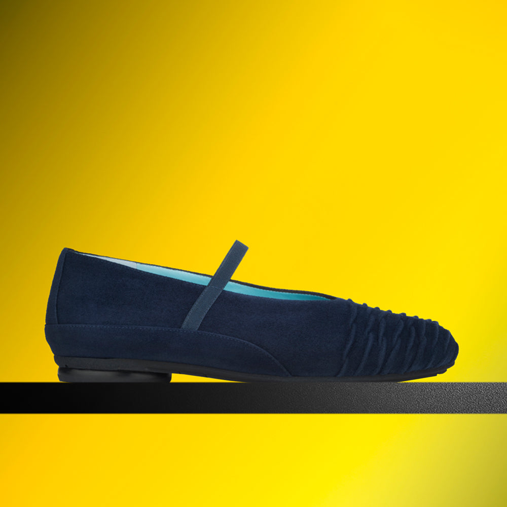 NAVY SUEDE