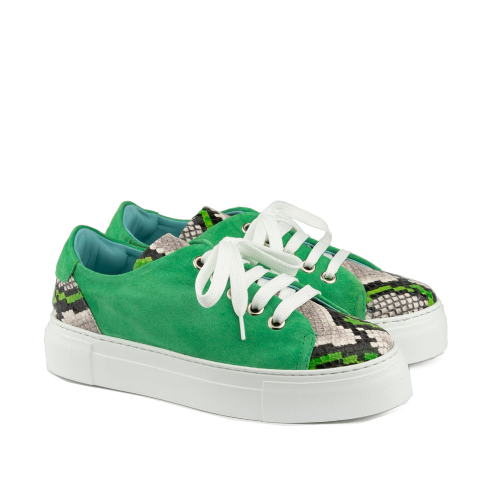 MINT GREEN SUEDE