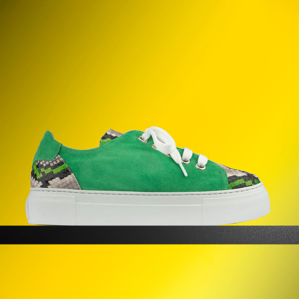 MINT GREEN SUEDE