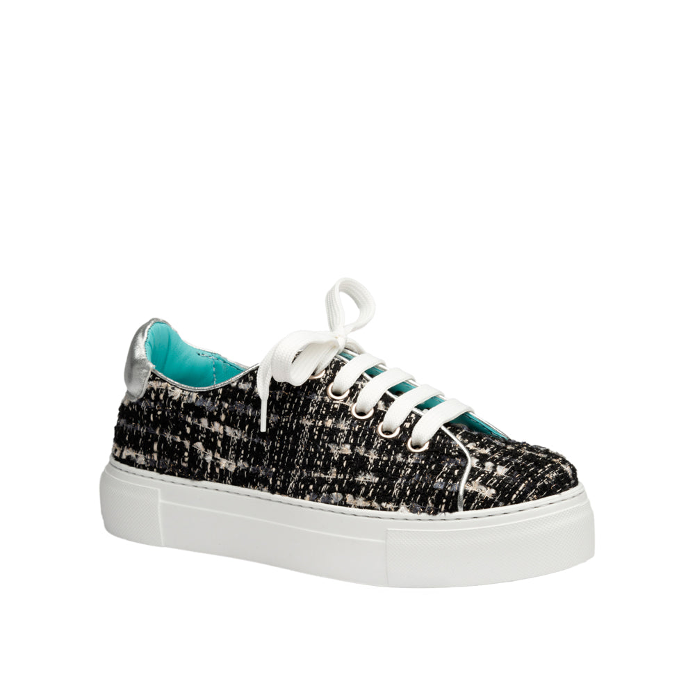 BLACK FABRIC SNEAKER