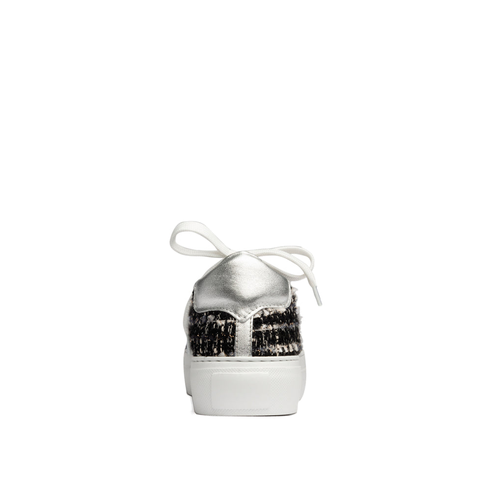 BLACK FABRIC SNEAKER