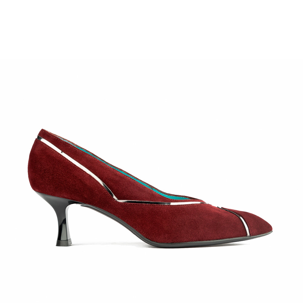 BURGUNDY SUEDE