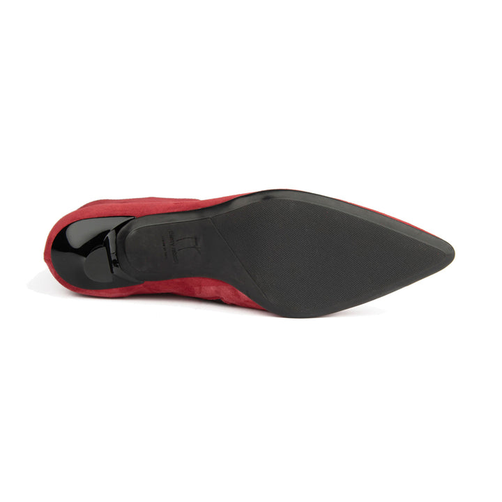 RED SUEDE