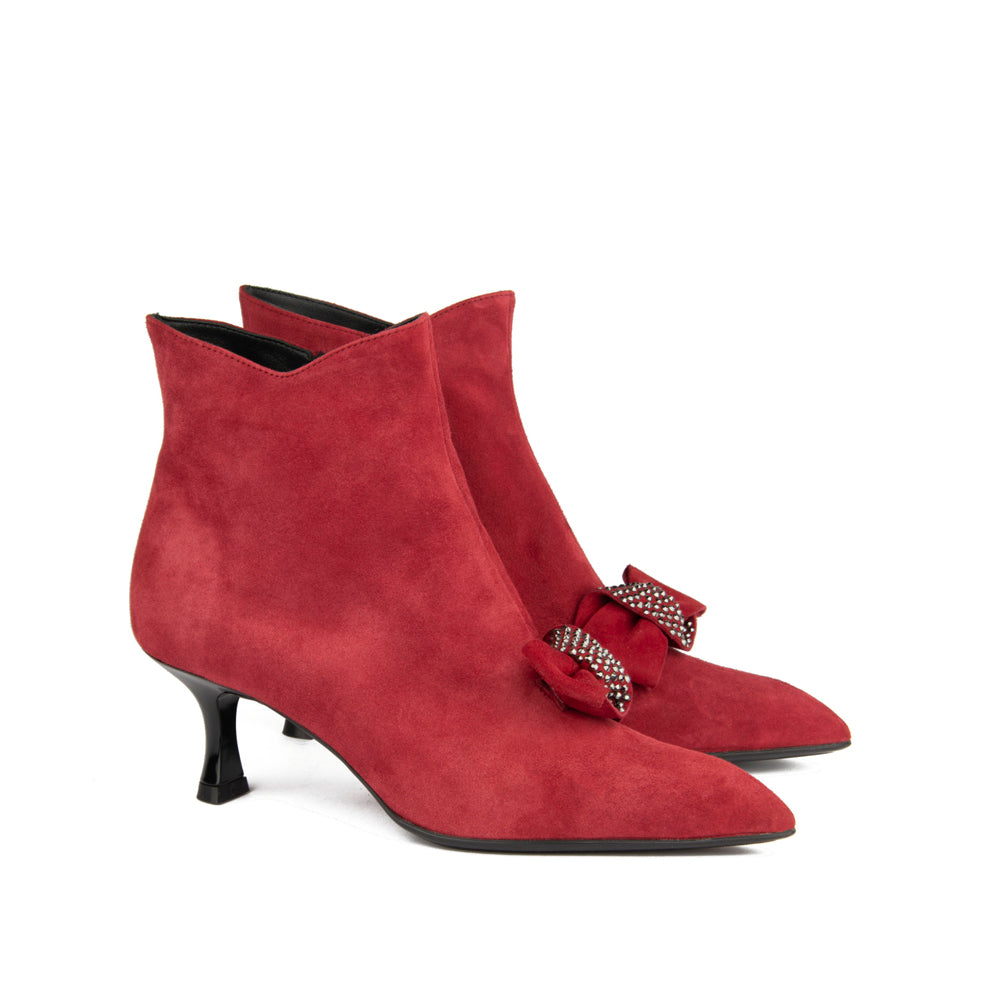 RED SUEDE