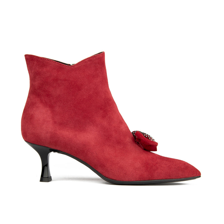 RED SUEDE