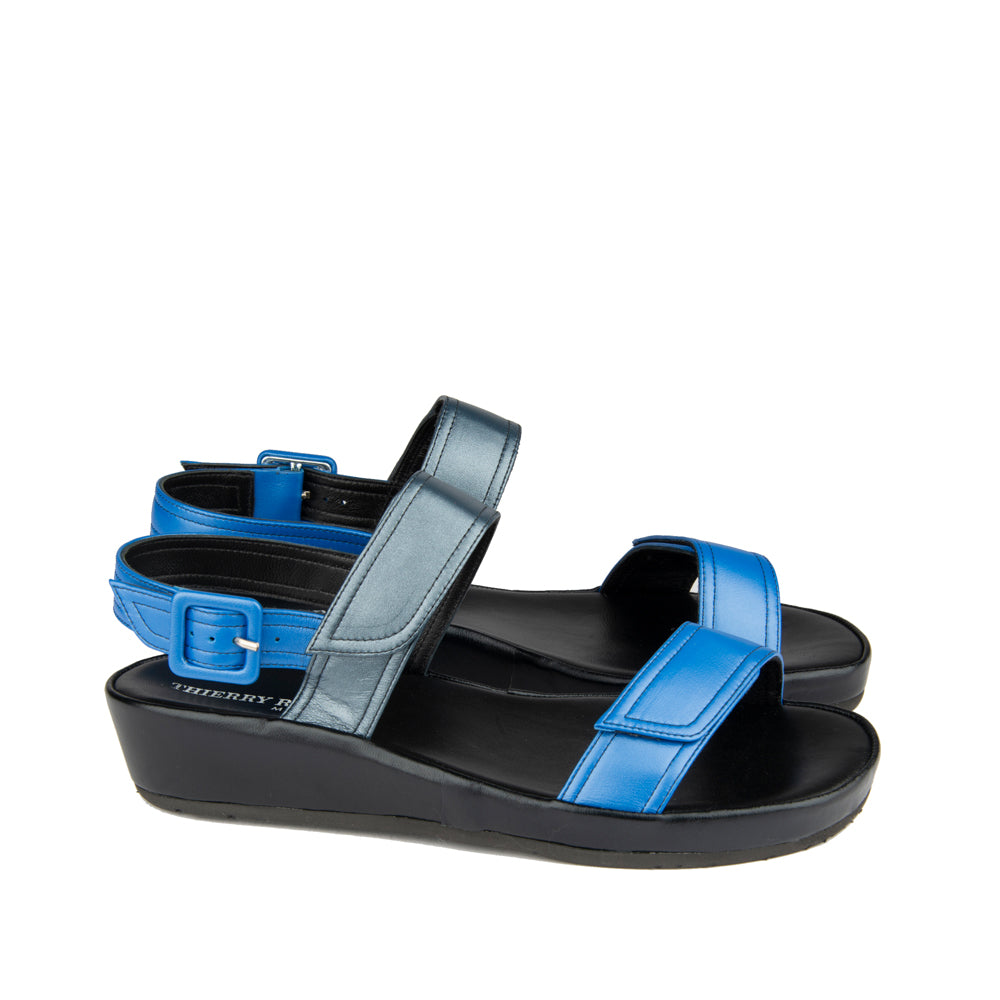  BLUE METALLIC MULTI NAPPA