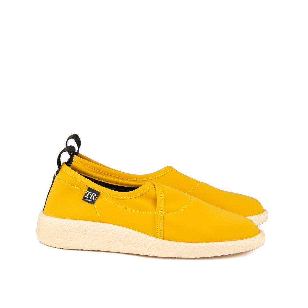 YELLOW STRETCH FABRIC