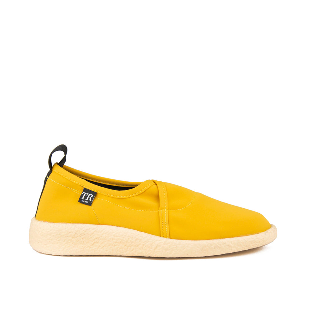 YELLOW STRETCH FABRIC