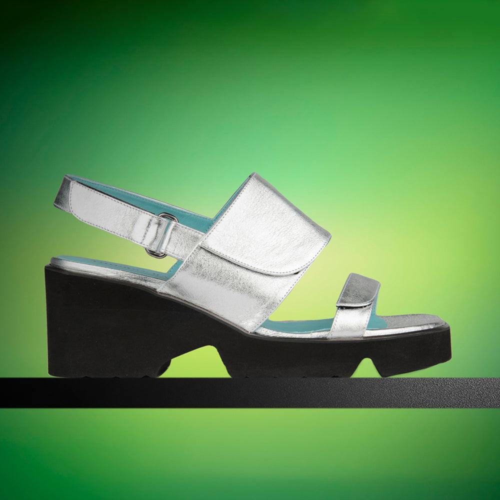 POLLY SILVER METALLIC