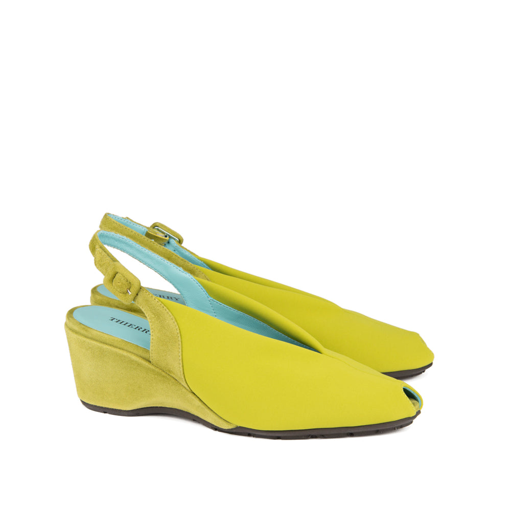 LIME GREEN SUEDE
