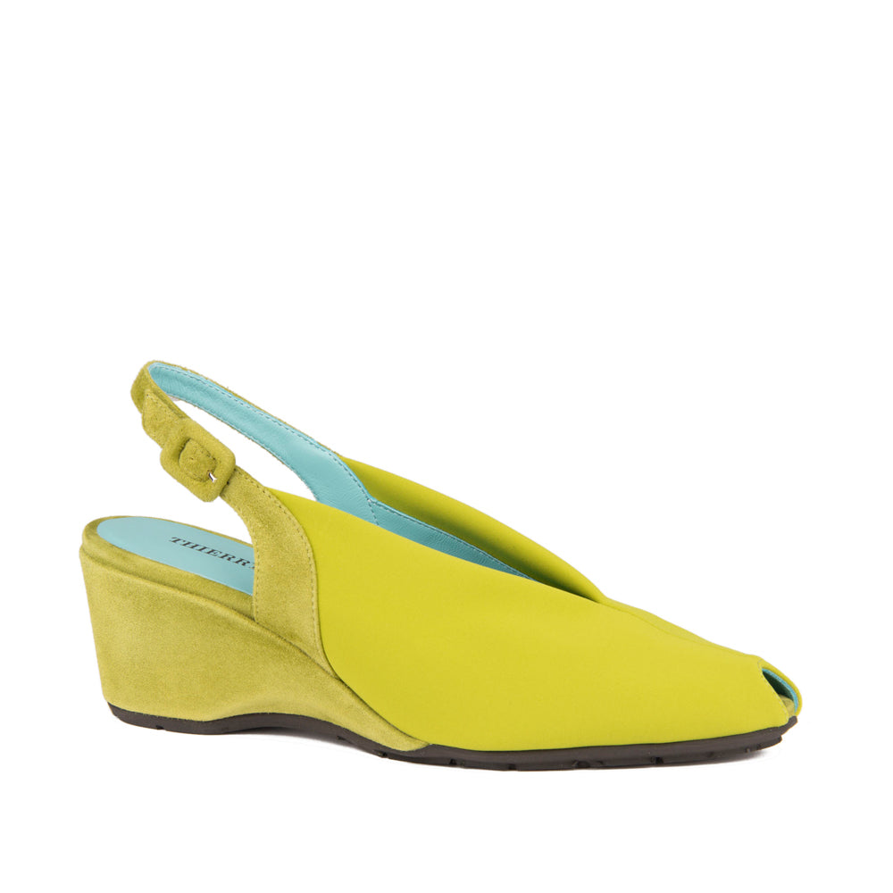 LIME GREEN SUEDE