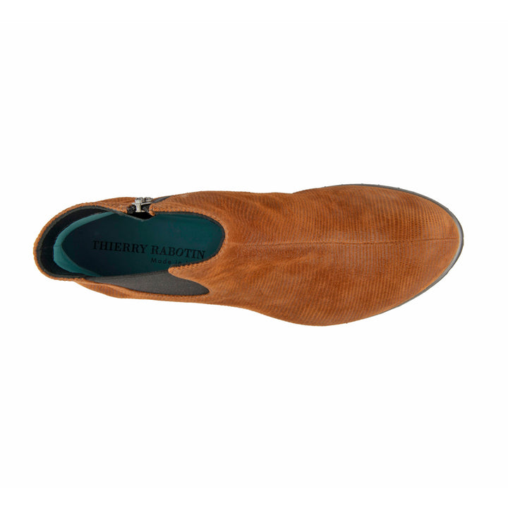 COGNAC TEXTURED LEATHER