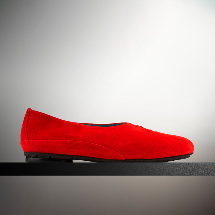 RED SUEDE