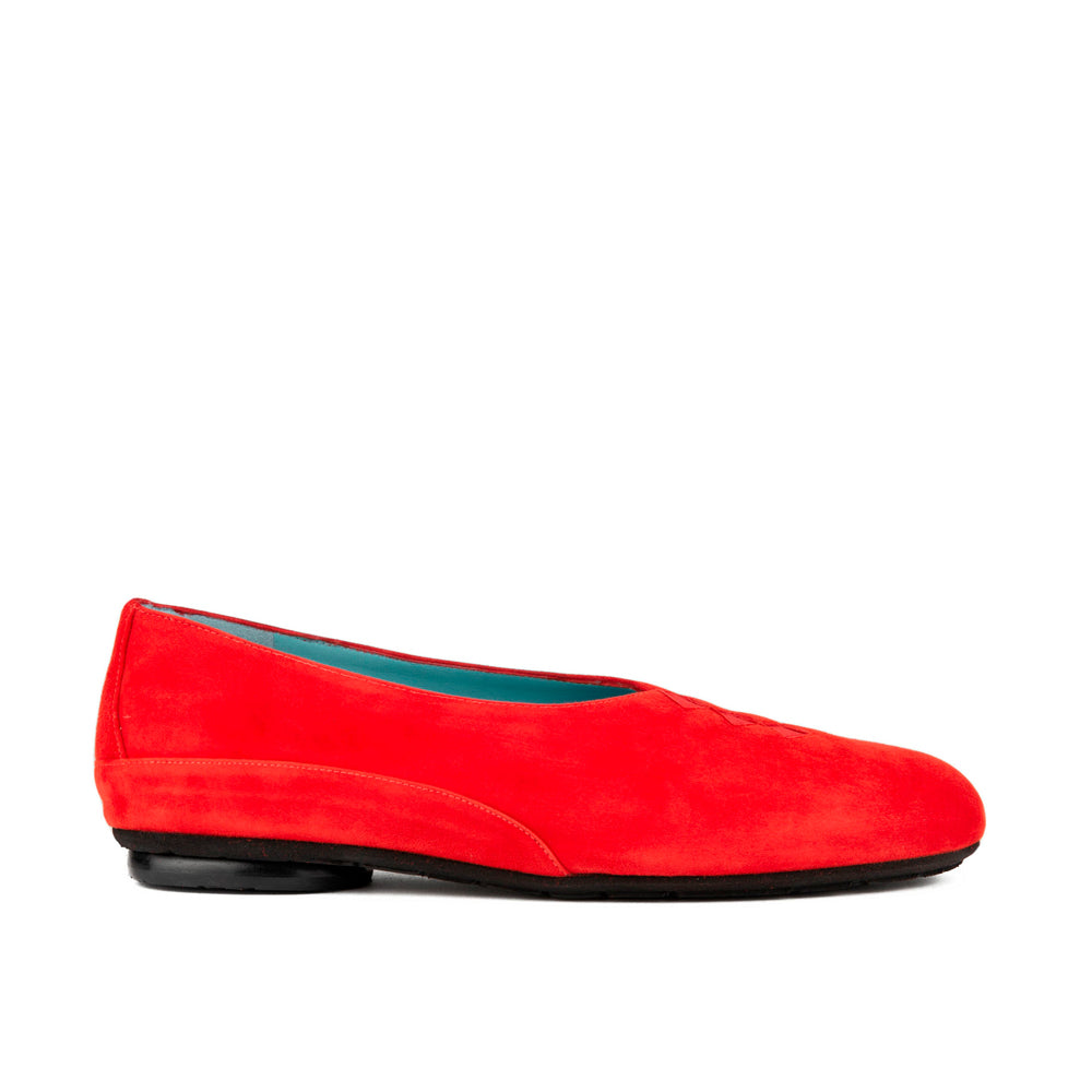 GRACE RED SUEDE
