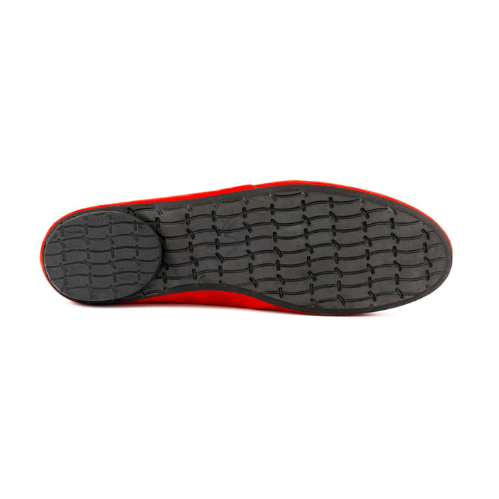 RED SUEDE
