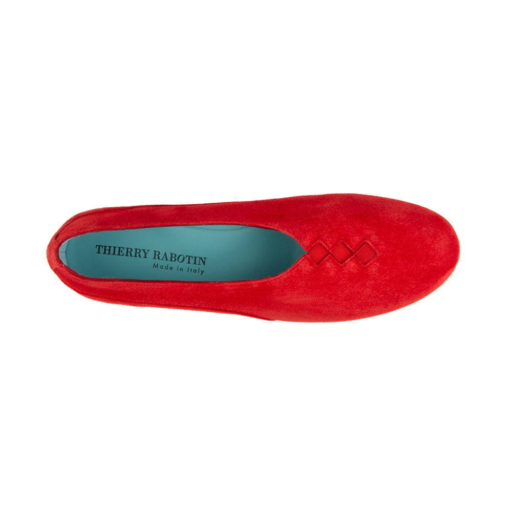 RED SUEDE