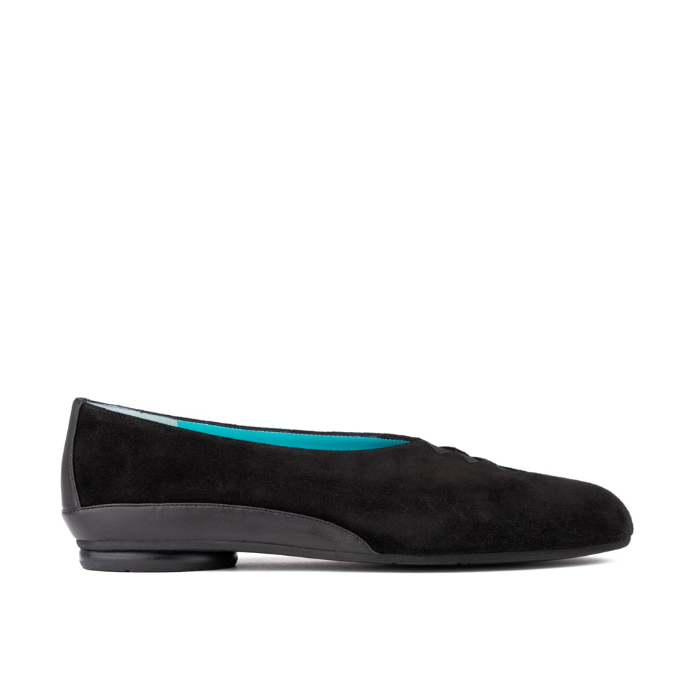 GRACE BLACK SUEDE