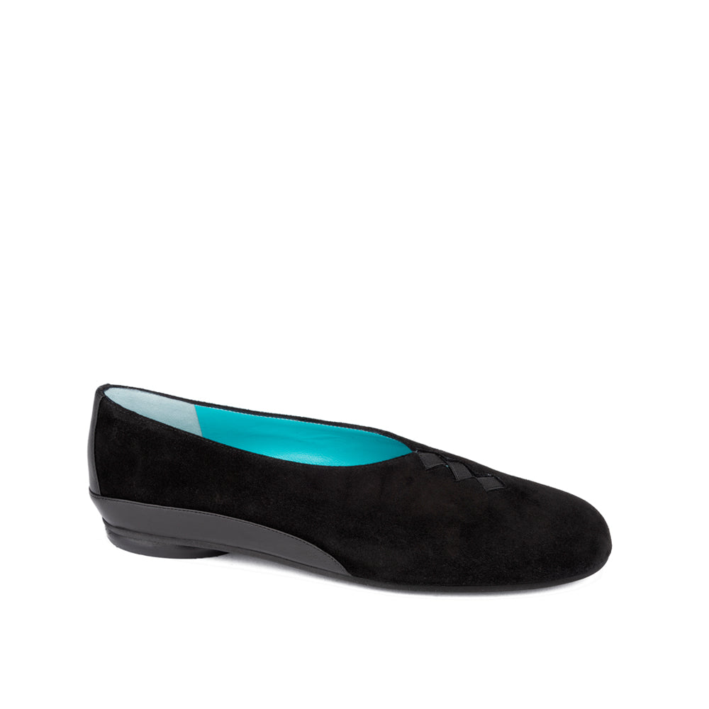 BLACK SUEDE NARROW