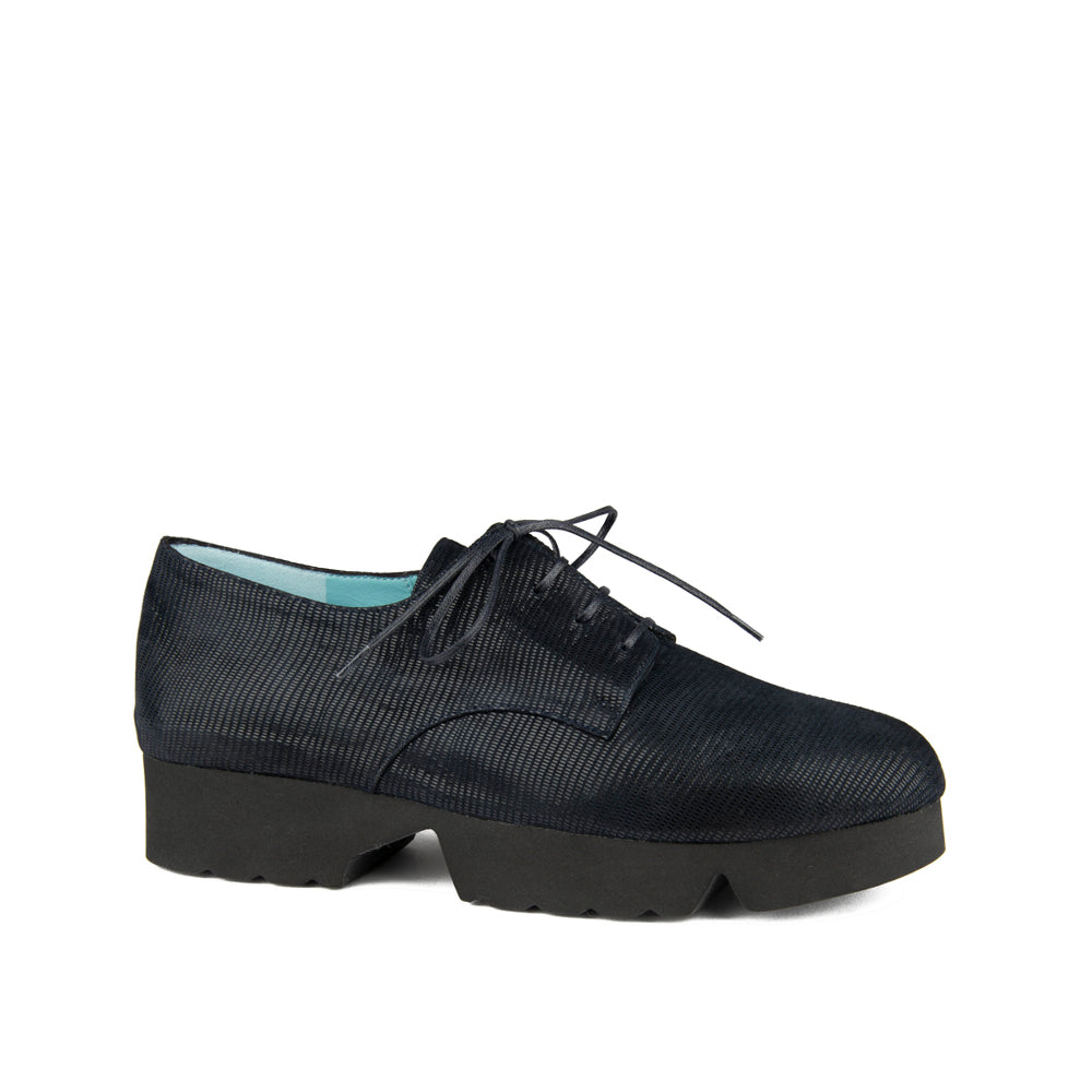 BLACK AND NAVY TEXTURED NAPPA