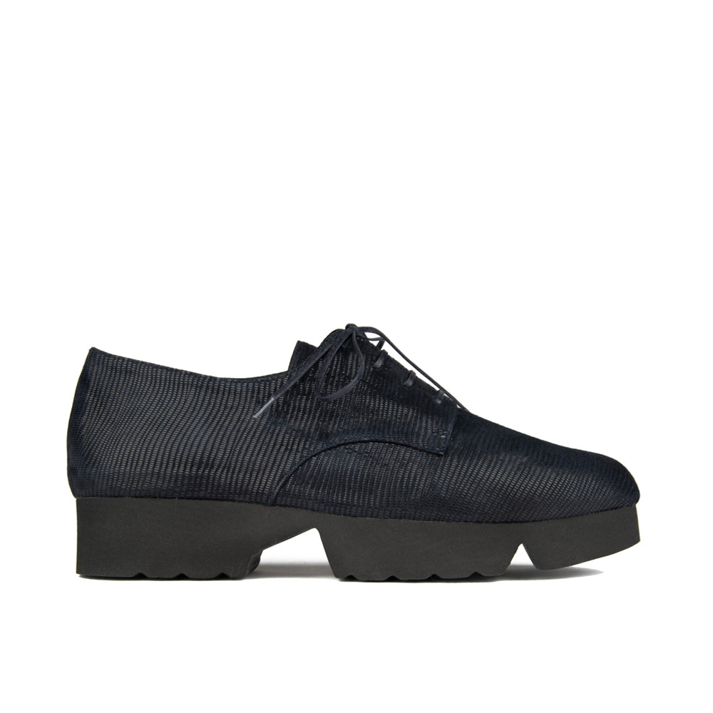 BLACK AND NAVY TEXTURED NAPPA