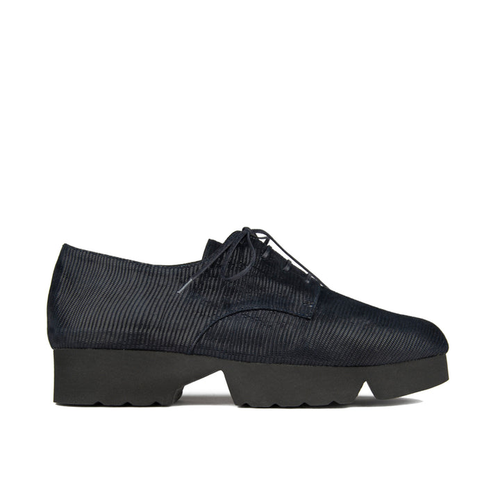BLACK AND NAVY TEXTURED NAPPA
