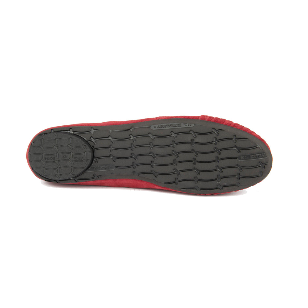 RED SUEDE