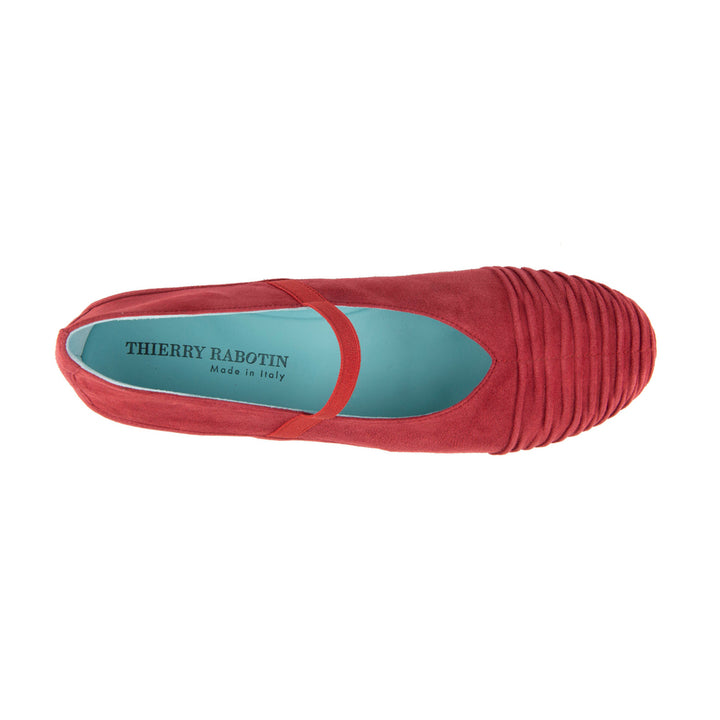 RED SUEDE