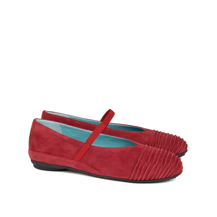 RED SUEDE