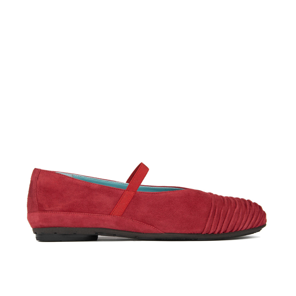 GEORGIA RED SUEDE