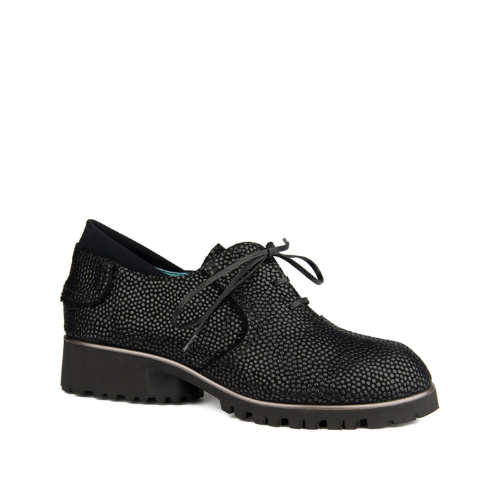 BLACK TEXTURED LEATHER
