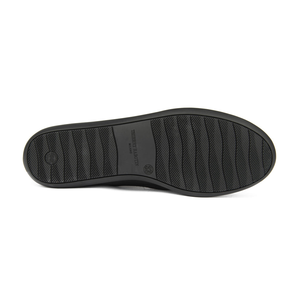  BLACK LEATHER AND MICROFIBER