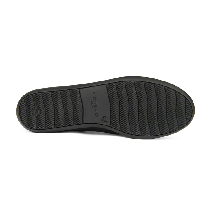  BLACK LEATHER AND MICROFIBER