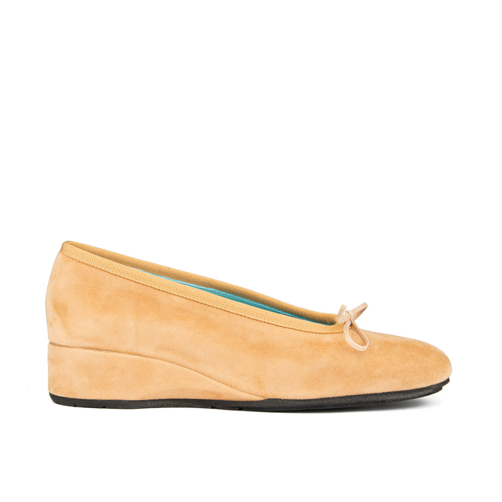 ZOOZI CAMEL SUEDE