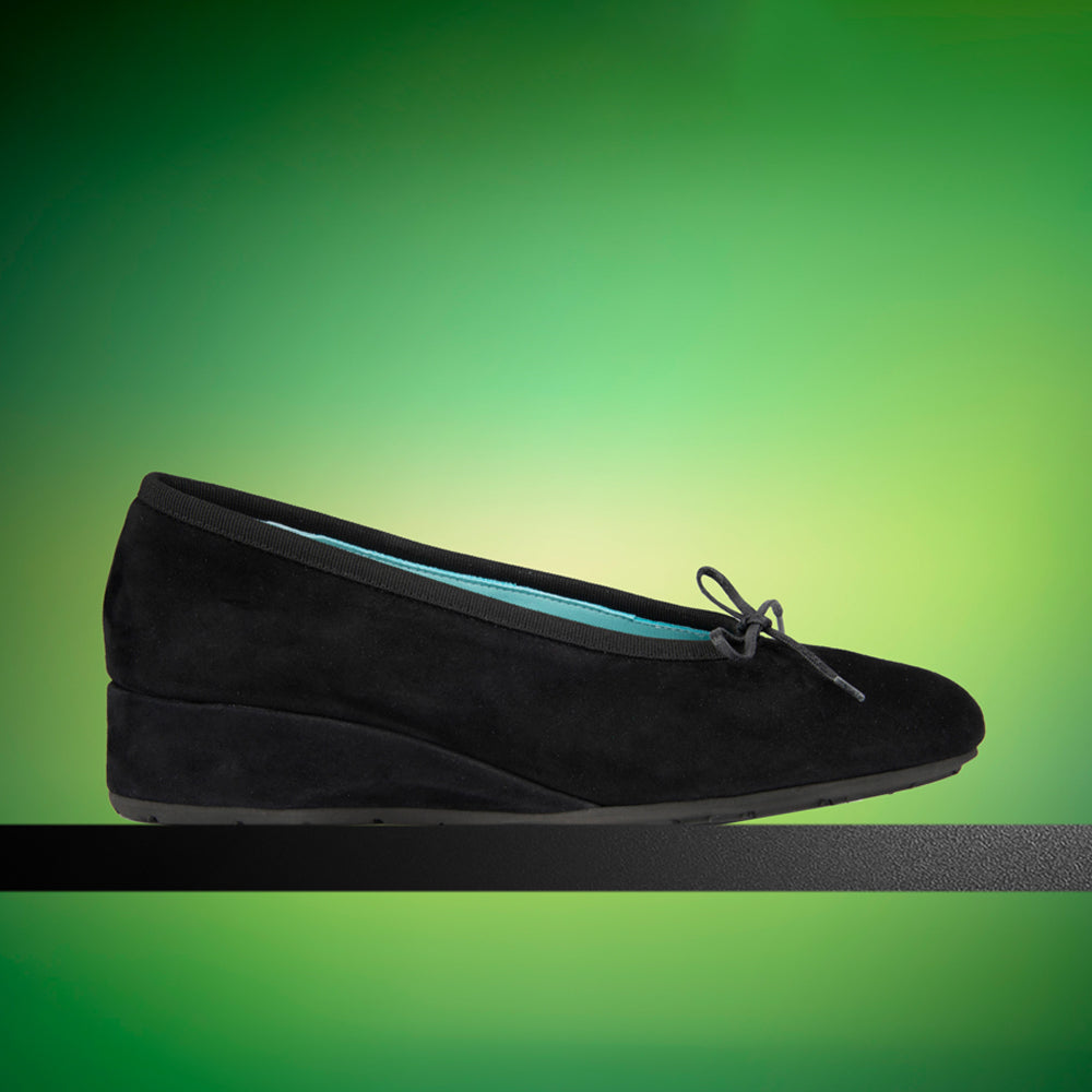 ZOOZI BLACK SUEDE