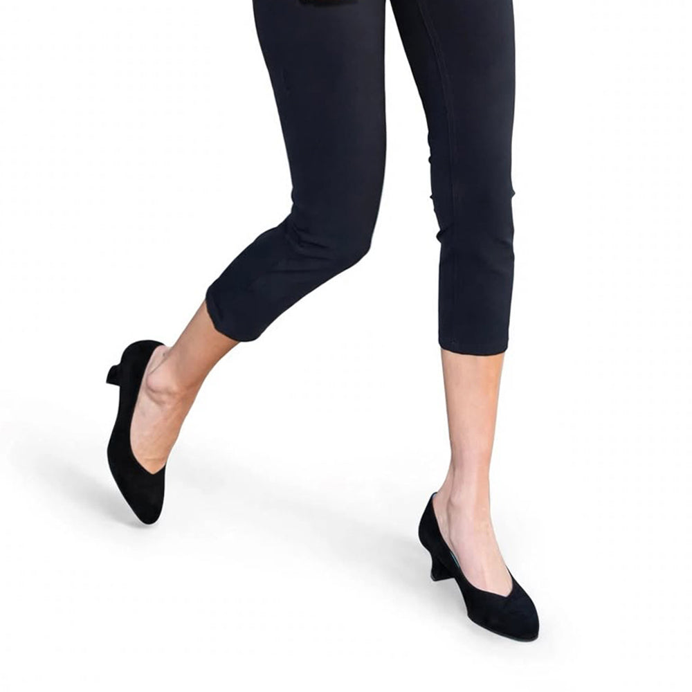 ROSE BLACK SUEDE