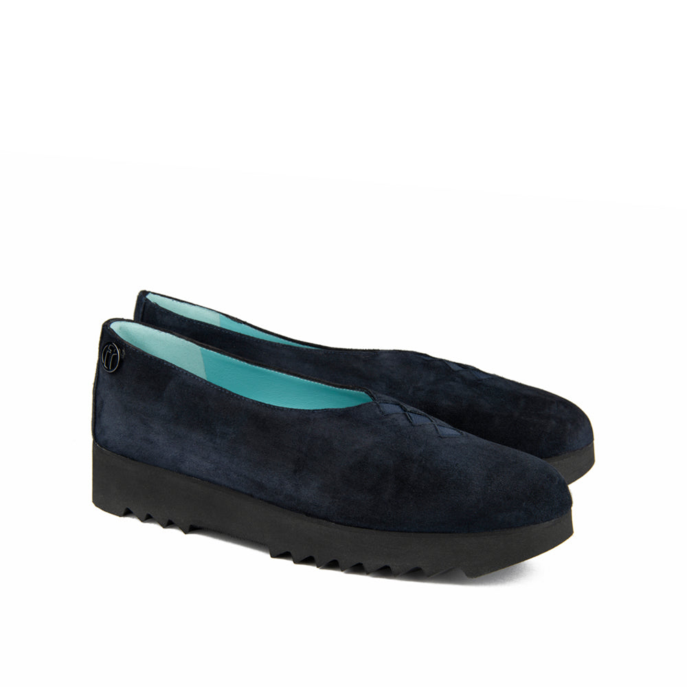 NAVY SUEDE