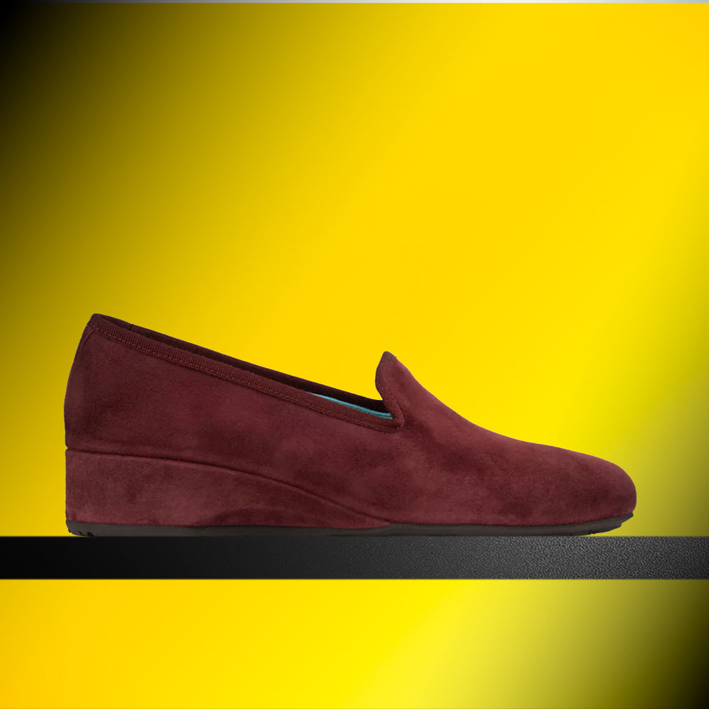 ZIGGY BURGUNDY SUEDE