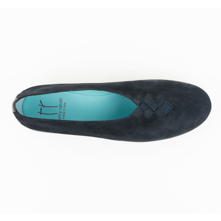 Navy Suede